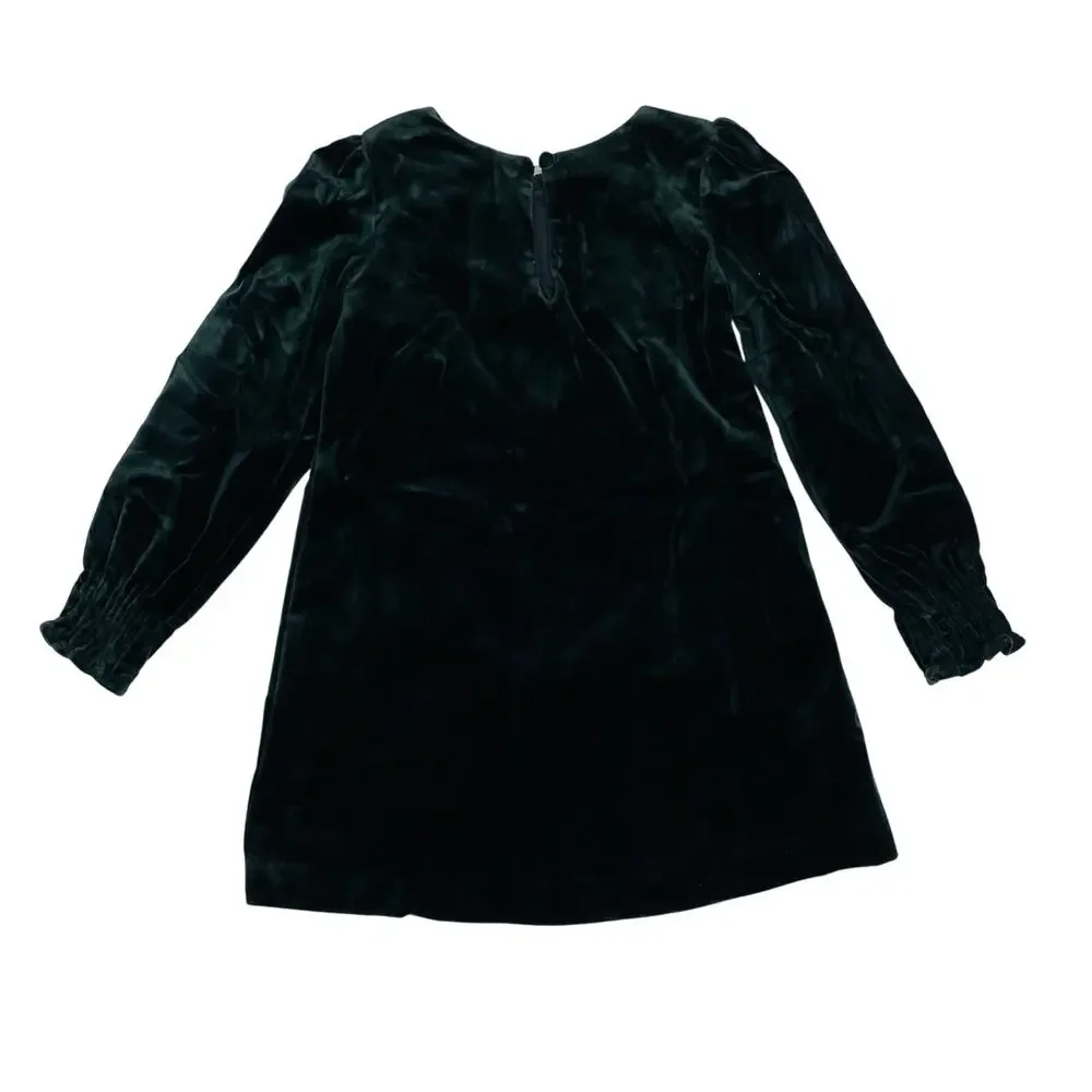 NWT Gabby Size 4 Black Velvet Dress
